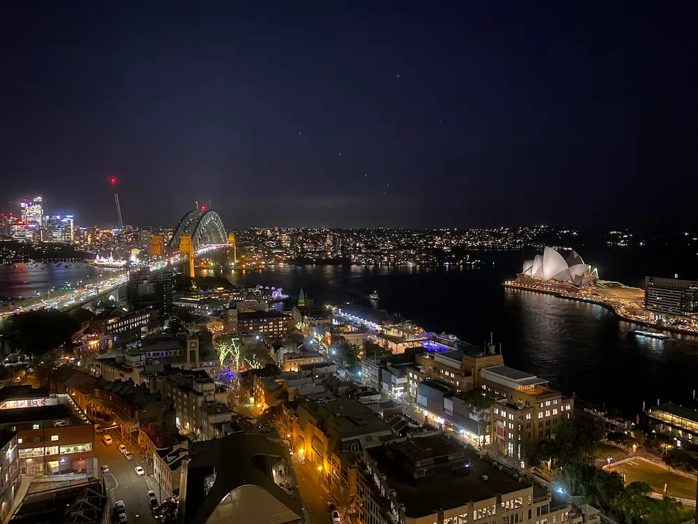 Sydney bei Nacht